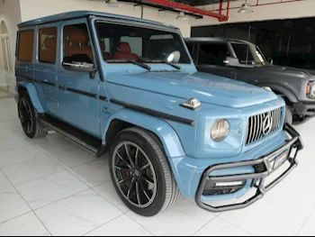 Mercedes-Benz  G-Class  63 AMG  2015  Automatic  142,000 Km  8 Cylinder  Four Wheel Drive (4WD)  SUV  Blue