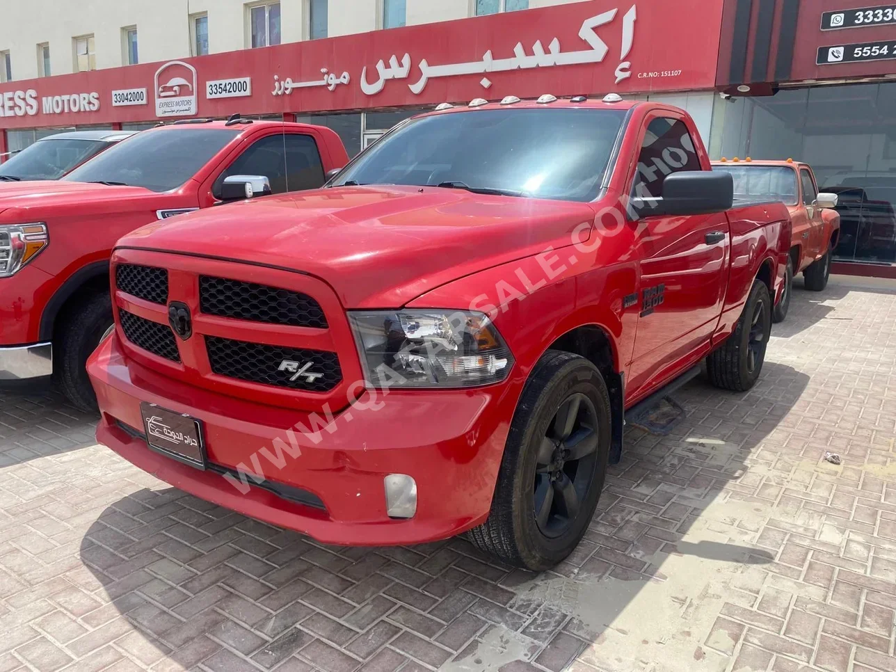 Dodge  Ram  1500  2021  Automatic  164,000 Km  8 Cylinder  Four Wheel Drive (4WD)  Pick Up  Red
