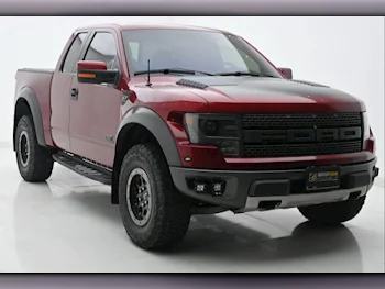 Ford  Raptor  2014  Automatic  86,000 Km  8 Cylinder  Four Wheel Drive (4WD)  Pick Up  Maroon
