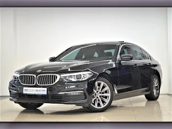 BMW  5-Series  520i  2020  Automatic  48,400 Km  4 Cylinder  Rear Wheel Drive (RWD)  Sedan  Black  With Warranty