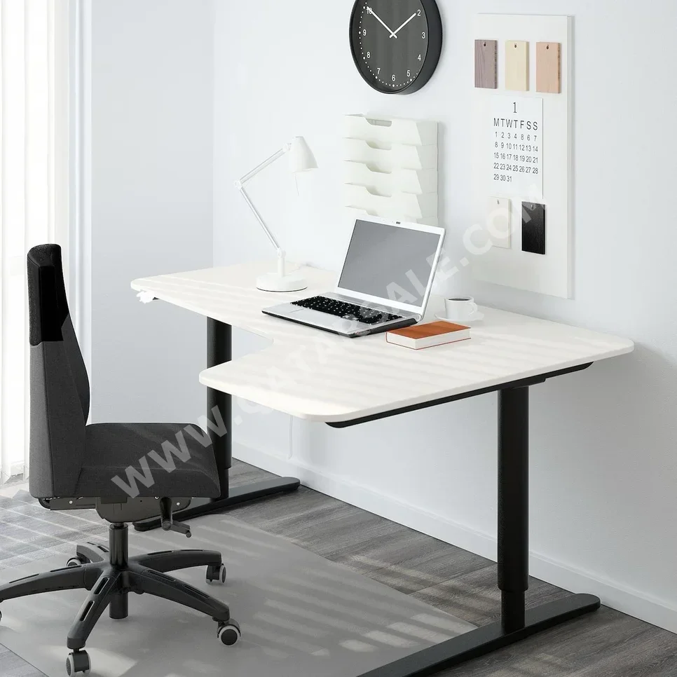 Desks & Computer Desks Study Desk  IKEA  White