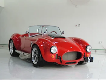 Ford  Cobra  Shelby  1965  Manual  8,000 Km  8 Cylinder  Rear Wheel Drive (RWD)  Convertible  Red