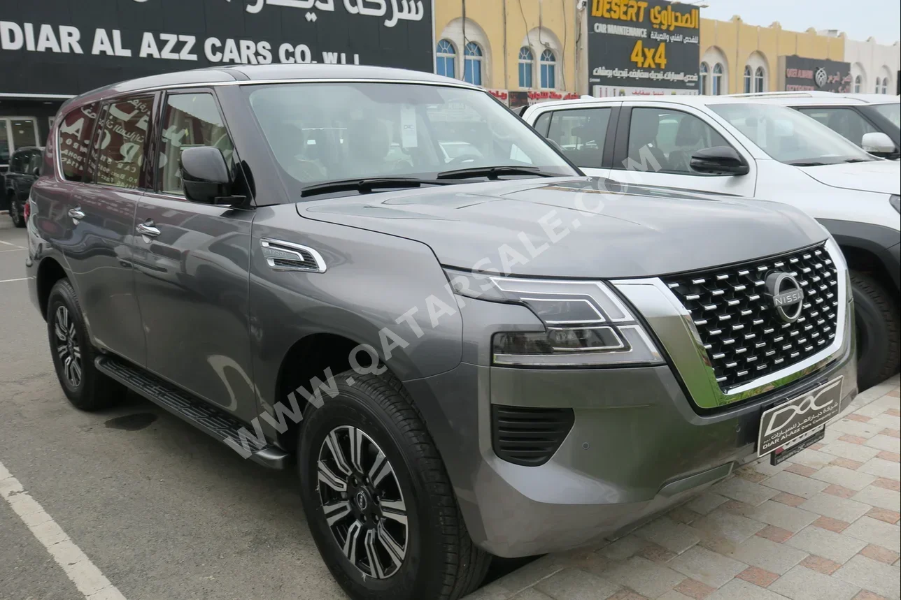 Nissan  Patrol  XE  2024  Automatic  0 Km  6 Cylinder  Four Wheel Drive (4WD)  SUV  Gray  With Warranty