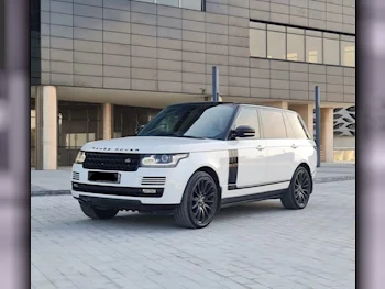 Land Rover  Range Rover  Vogue SE Super charged  2015  Automatic  150,000 Km  8 Cylinder  All Wheel Drive (AWD)  SUV  White