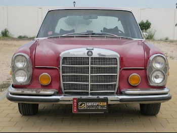 Mercedes-Benz  S-Class  280  1971  Automatic  23,000 Km  6 Cylinder  Rear Wheel Drive (RWD)  Classic  Maroon