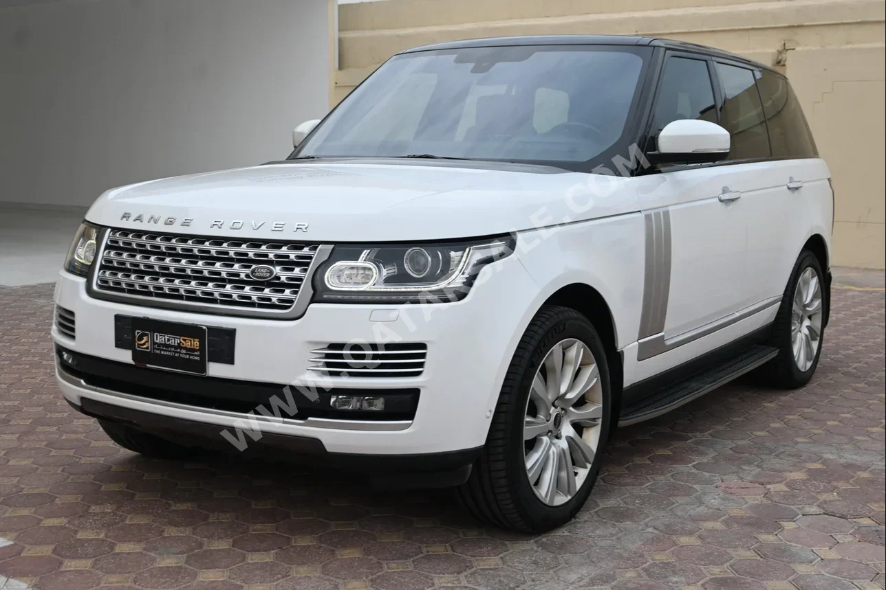 Land Rover  Range Rover  Vogue SE Super charged  2014  Automatic  159,000 Km  8 Cylinder  Four Wheel Drive (4WD)  SUV  White