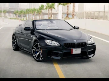 BMW  M-Series  6  2013  Automatic  112,000 Km  8 Cylinder  Rear Wheel Drive (RWD)  Convertible  Black