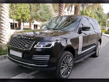 Land Rover  Range Rover  Vogue  2018  Automatic  80,000 Km  8 Cylinder  Four Wheel Drive (4WD)  SUV  Black