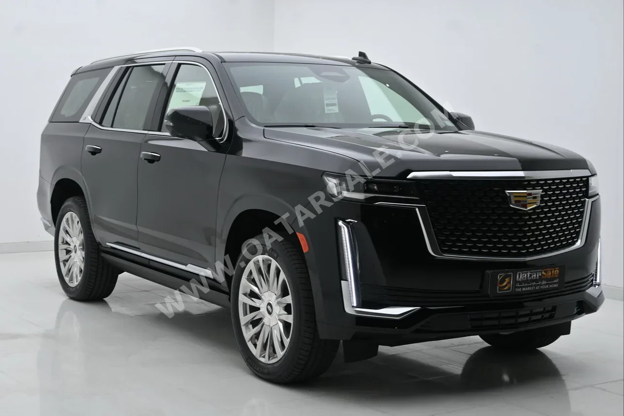 Cadillac  Escalade  Premium Luxury ESV  2023  Automatic  0 Km  8 Cylinder  Four Wheel Drive (4WD)  SUV  Black  With Warranty