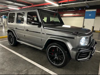 Mercedes-Benz  G-Class  63 AMG  2019  Automatic  91,000 Km  8 Cylinder  Four Wheel Drive (4WD)  SUV  Gray Matte