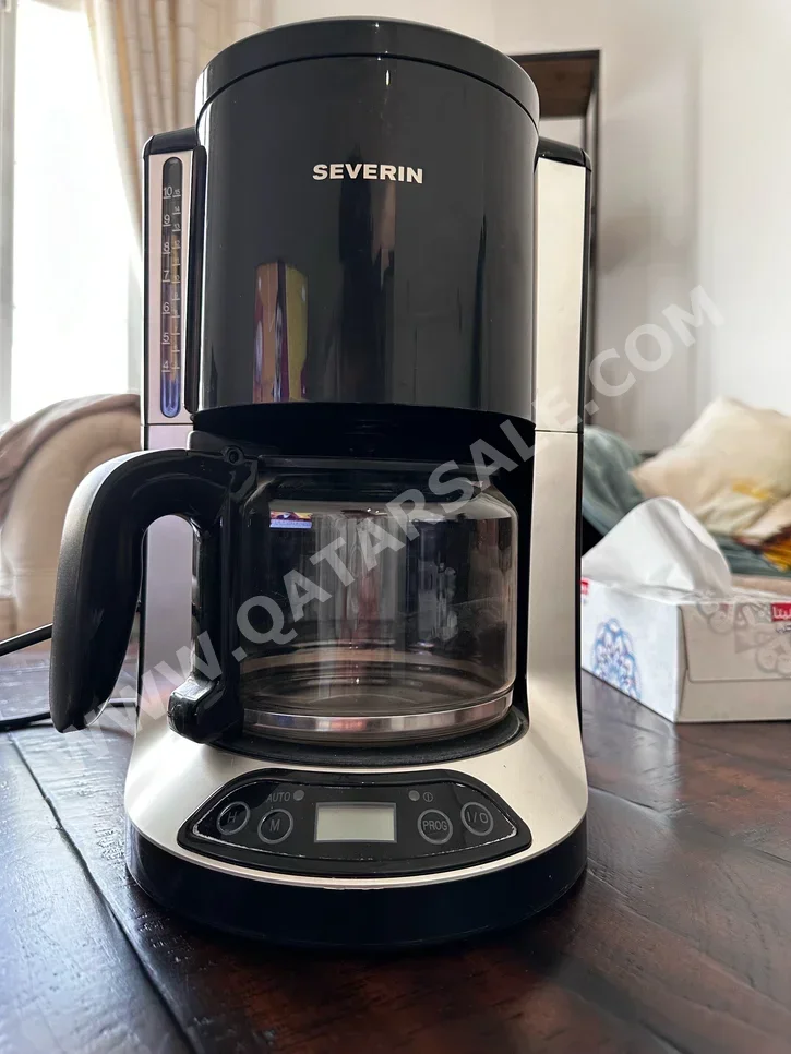 Coffee Makers Filter/Drip Coffee Machines  - Black  - 1.2 liter