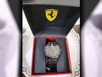 Watches - Scuderia Ferrari  - Quartz Watch  - Black  - Men Watches