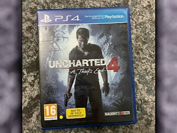 Uncharted 4  - PlayStation 4  Video Games CDs