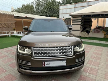 Land Rover  Range Rover  Vogue Super charged  2014  Automatic  80,000 Km  8 Cylinder  Four Wheel Drive (4WD)  SUV  Brown