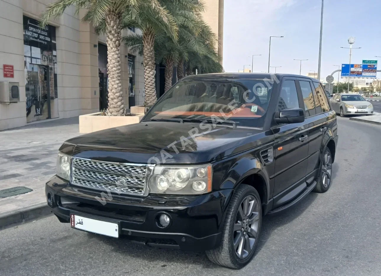 Land Rover  Range Rover  Sport  2008  Automatic  195,000 Km  8 Cylinder  Four Wheel Drive (4WD)  SUV  Black