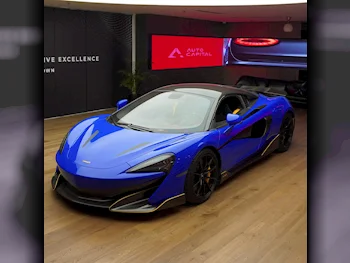 Mclaren  600  LT  2019  Automatic  19,900 Km  8 Cylinder  Rear Wheel Drive (RWD)  Coupe / Sport  Blue  With Warranty