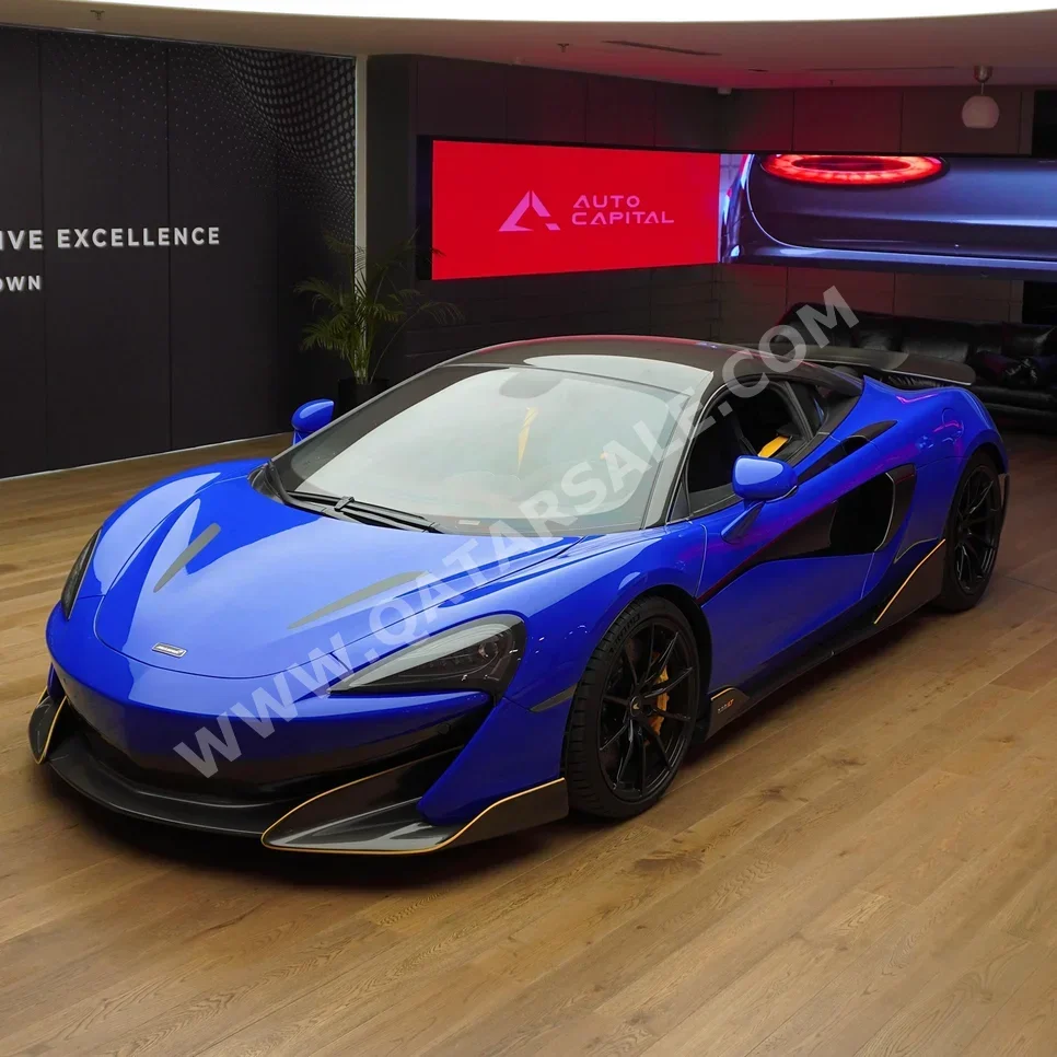 Mclaren  600  LT  2019  Automatic  19,900 Km  8 Cylinder  Rear Wheel Drive (RWD)  Coupe / Sport  Blue  With Warranty
