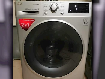 Washing Machines & All in ones LG /  Front Load Washer  Silver