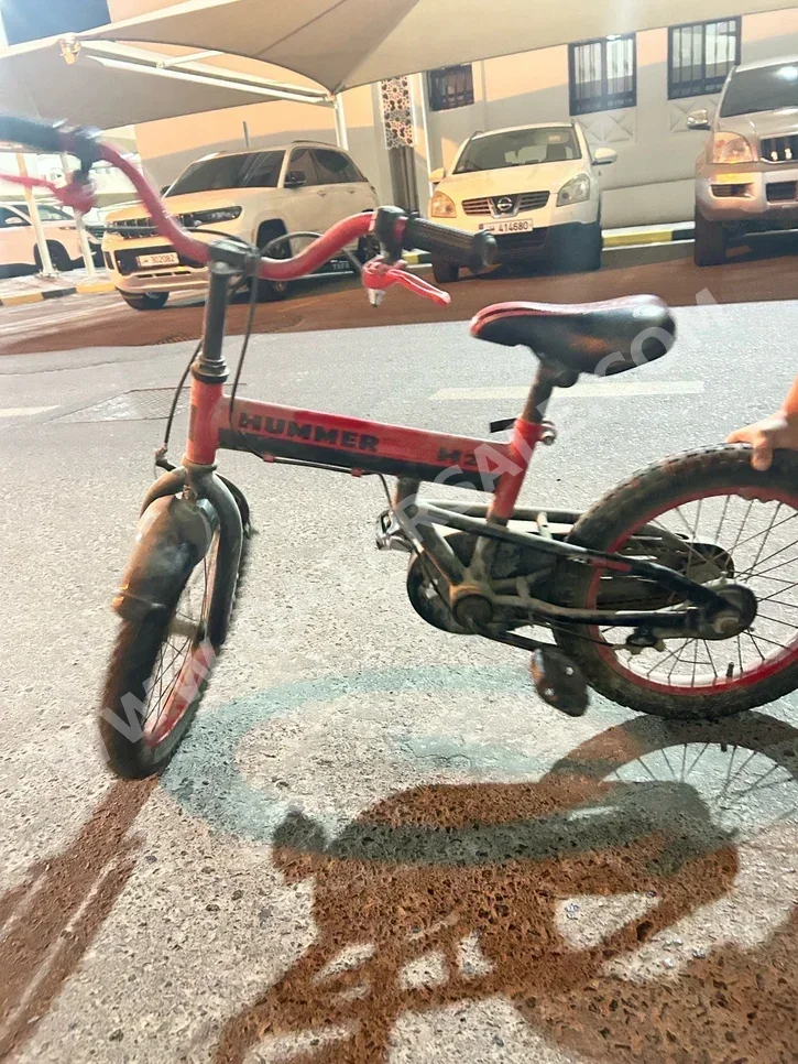 Kids Bicycle  HUMMER  Small (15-17 inch)  Red