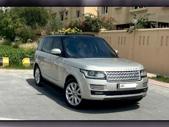 Land Rover  Range Rover  Vogue  2014  Automatic  100,000 Km  8 Cylinder  Four Wheel Drive (4WD)  SUV  Gold
