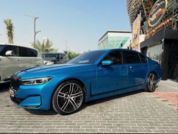 BMW  7-Series  730 Li  2020  Automatic  25,000 Km  4 Cylinder  Rear Wheel Drive (RWD)  Sedan  Blue