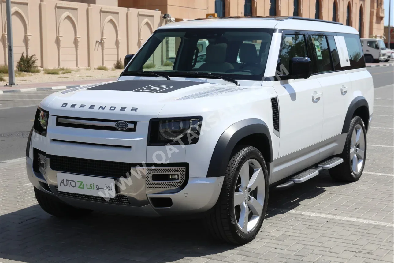 Land Rover  Defender  130 First Edition  2023  Automatic  0 Km  6 Cylinder  Four Wheel Drive (4WD)  SUV  White  With Warranty