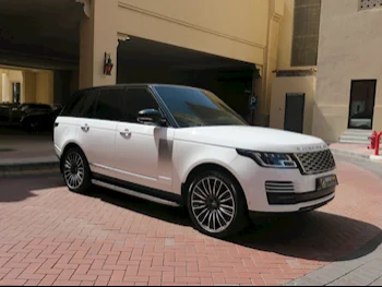 Land Rover  Range Rover  Vogue  Autobiography  2019  Automatic  45,000 Km  8 Cylinder  Four Wheel Drive (4WD)  SUV  White  With Warranty