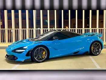 Mclaren  720  S  2018  Automatic  24,000 Km  8 Cylinder  Rear Wheel Drive (RWD)  Coupe / Sport  Blue  With Warranty