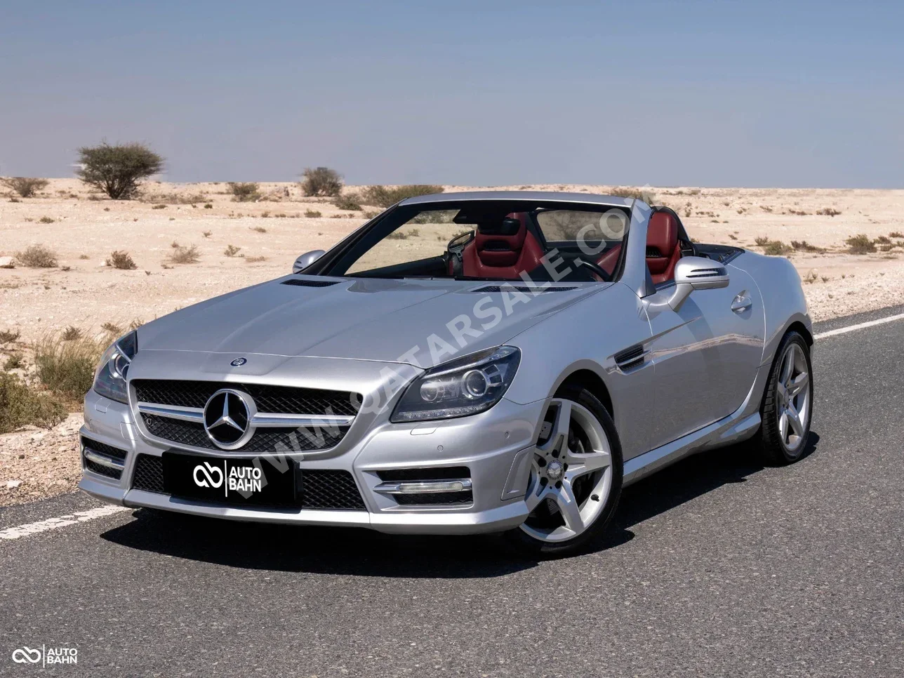 Mercedes-Benz  SLK  200  2013  Automatic  76,000 Km  4 Cylinder  Rear Wheel Drive (RWD)  Convertible  Silver