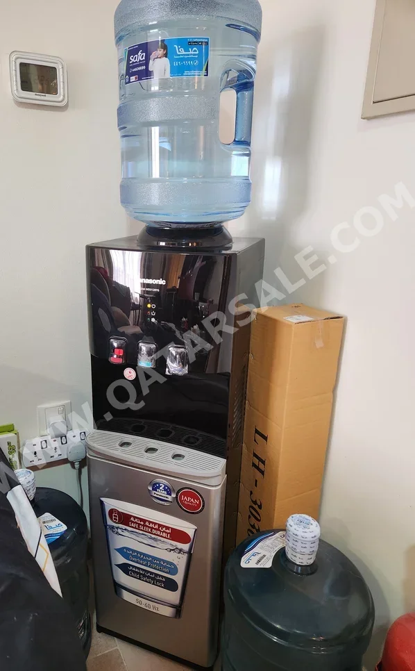 Water Coolers Black Stainless  Hot,Cold And Room Temperature  Panasonic -  Top Loading