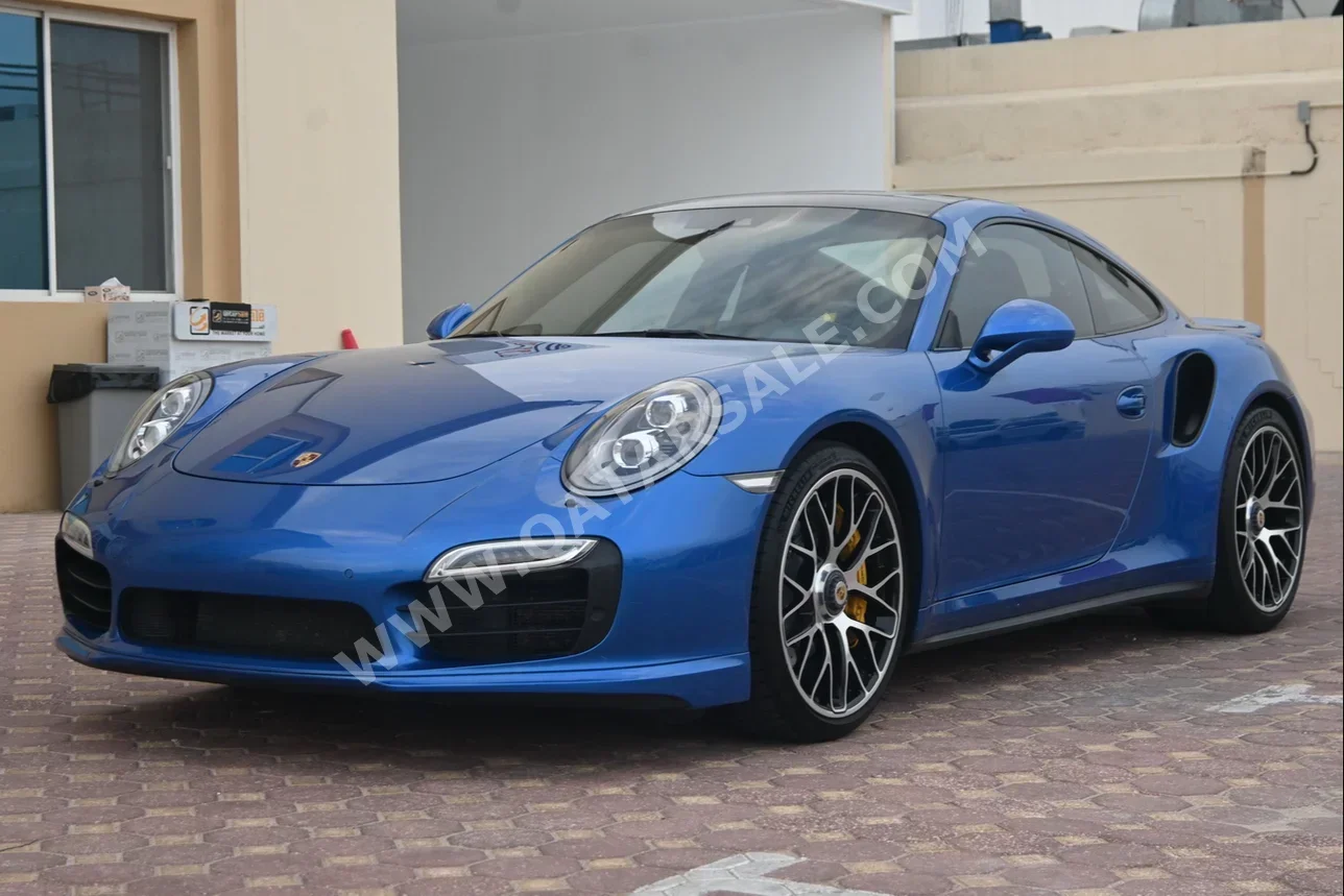 Porsche  911  Turbo S  2015  Automatic  65,000 Km  6 Cylinder  Four Wheel Drive (4WD)  Coupe / Sport  Blue