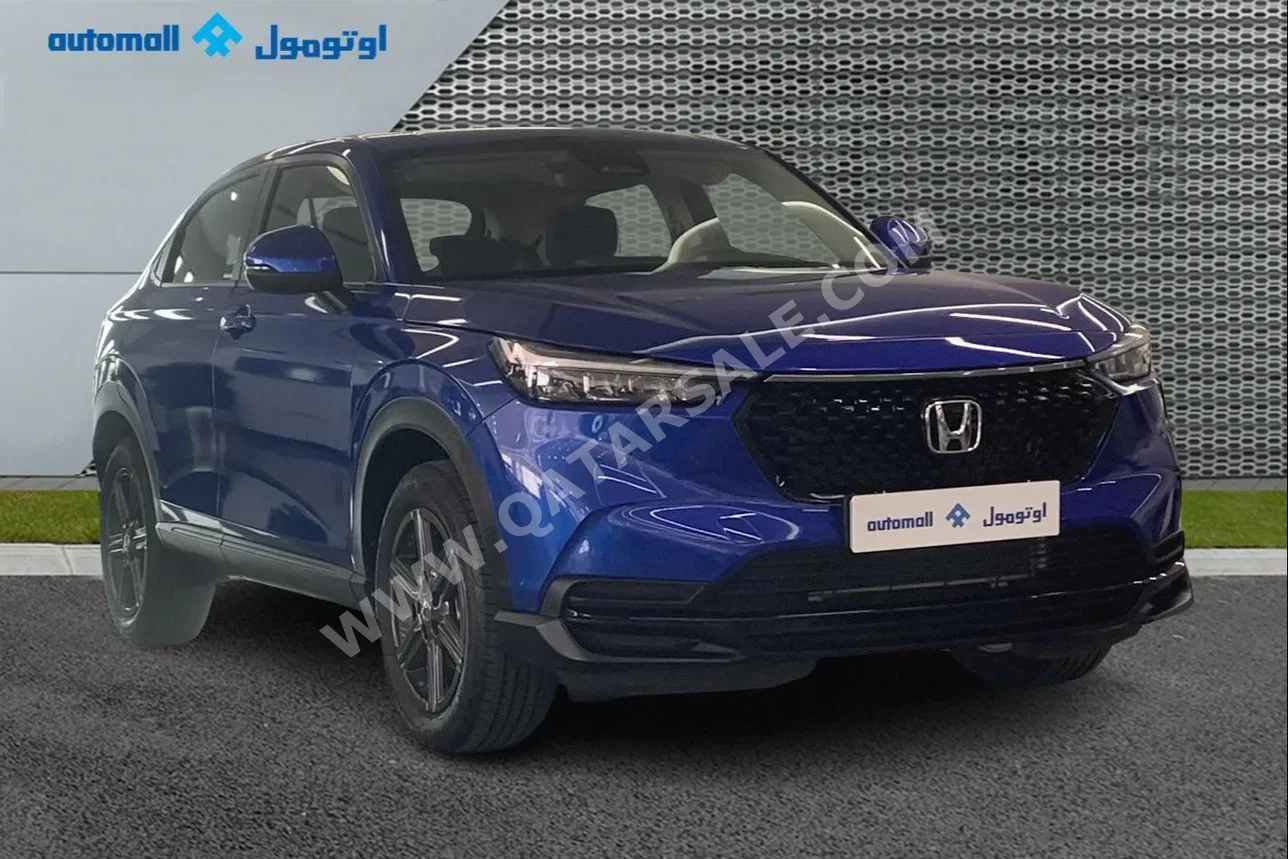 Honda  HRV  2023  Automatic  6,116 Km  4 Cylinder  Front Wheel Drive (FWD)  SUV  Blue  With Warranty