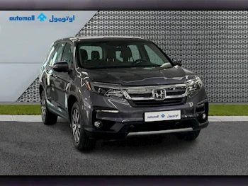 Honda  Pilot  EX  2022  Automatic  9,144 Km  4 Cylinder  Front Wheel Drive (FWD)  SUV  Gray  With Warranty