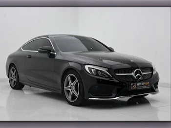 Mercedes-Benz  C-Class  200  2018  Automatic  130,500 Km  4 Cylinder  Rear Wheel Drive (RWD)  Coupe / Sport  Black