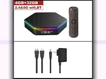 Streaming Devices Xiaomi  Mi Box S  Black  1  Dolby Vision  Remote Control Included  3D  Smart Home Integration System /  4K