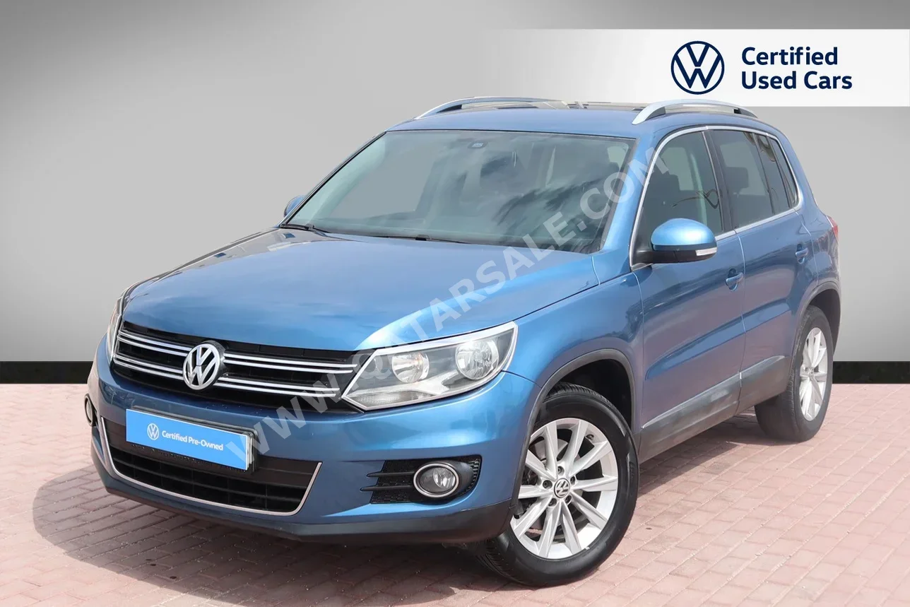 Volkswagen  Tiguan  1.4 TSI  2016  Automatic  134,500 Km  4 Cylinder  Front Wheel Drive (FWD)  SUV  Blue