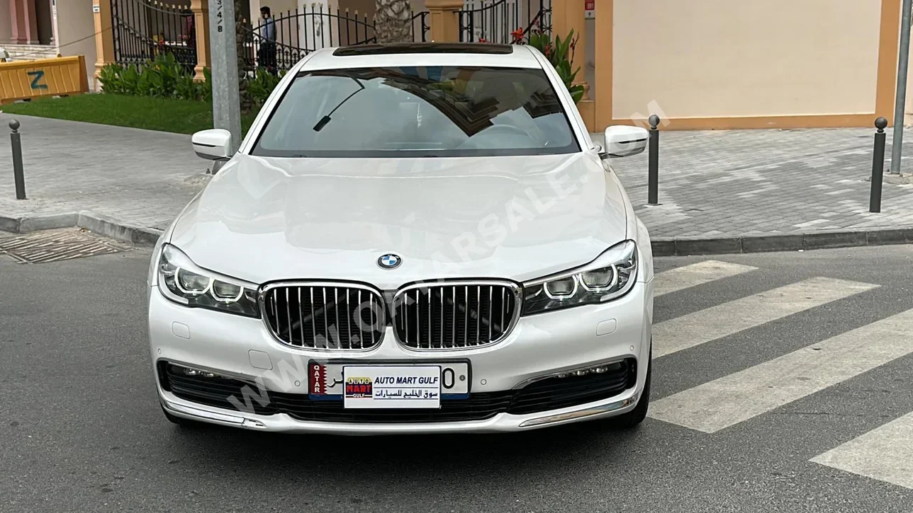 BMW  7-Series  730 Li  2019  Automatic  89,000 Km  6 Cylinder  Rear Wheel Drive (RWD)  Sedan  White