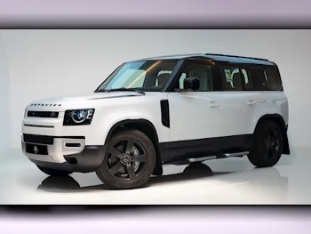 Land Rover  Defender  110 HSE  2024  Automatic  1,800 Km  6 Cylinder  Four Wheel Drive (4WD)  SUV  White  With Warranty