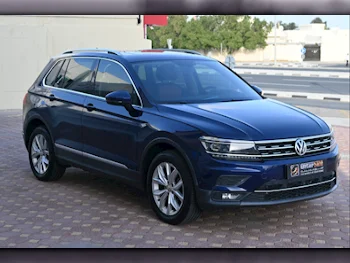 Volkswagen  Tiguan  Elegance  2018  Automatic  61,500 Km  4 Cylinder  All Wheel Drive (AWD)  SUV  Blue