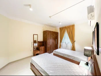 2 غرف نوم  شقة  للايجار  في الدوحة -  أم غويلينة  مفروشة بالكامل