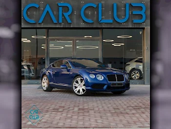Bentley  Continental  2014  Automatic  80,000 Km  8 Cylinder  Rear Wheel Drive (RWD)  Coupe / Sport  Blue