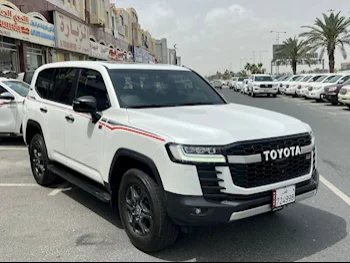 Toyota  Land Cruiser  GR Sport Twin Turbo  2022  Automatic  24,000 Km  6 Cylinder  Four Wheel Drive (4WD)  SUV  White  With Warranty