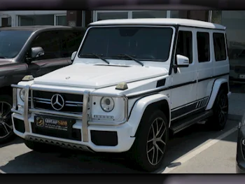  Mercedes-Benz  G-Class  63 AMG  2016  Automatic  133,000 Km  8 Cylinder  Four Wheel Drive (4WD)  SUV  White  With Warranty