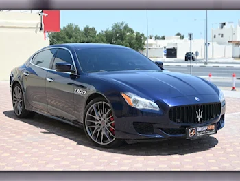 Maserati  Quattroporte  GTS  2016  Automatic  111,000 Km  8 Cylinder  Rear Wheel Drive (RWD)  Sedan  Dark Blue