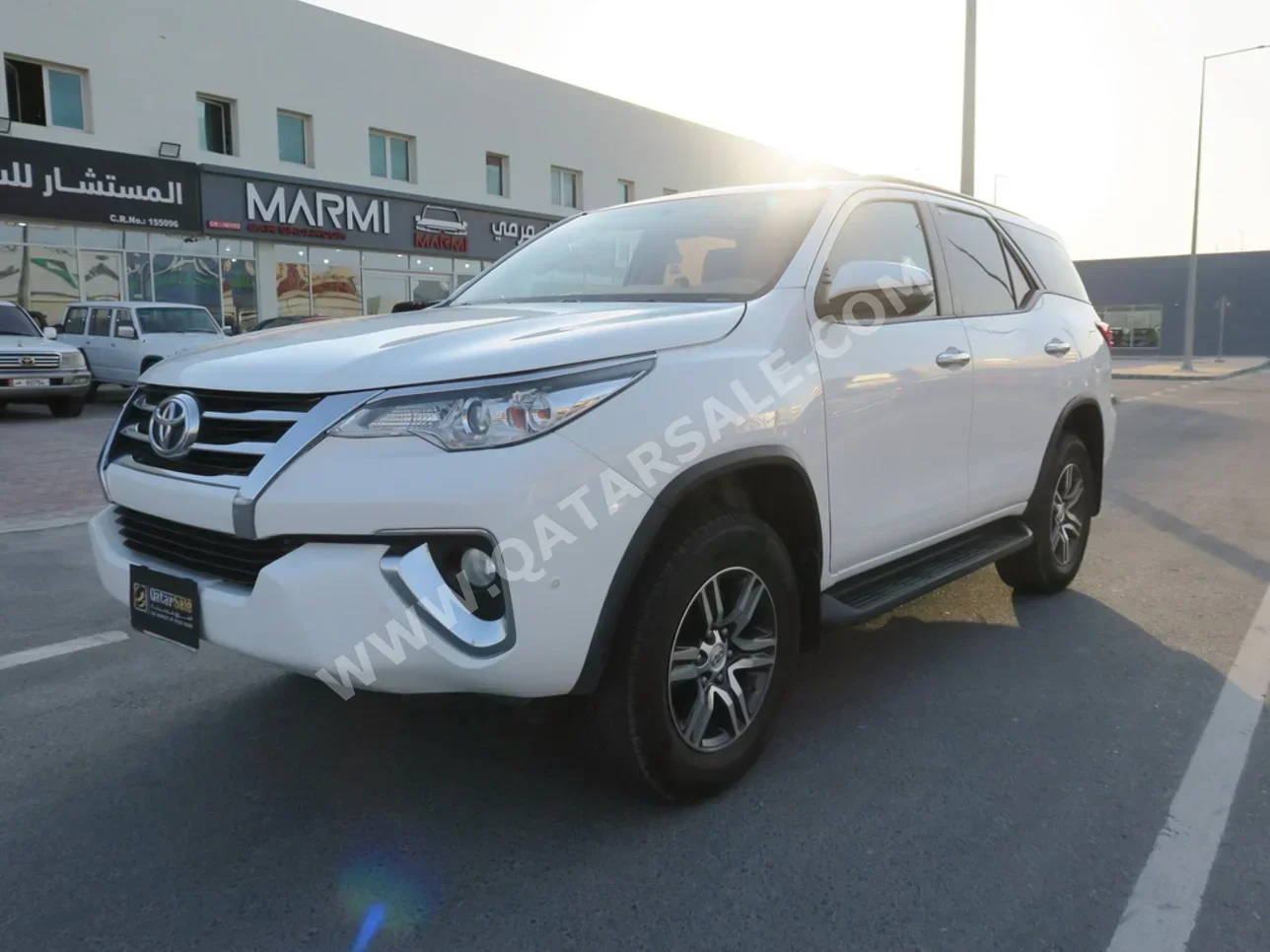 Toyota  Fortuner  2018  Automatic  115,000 Km  4 Cylinder  Four Wheel Drive (4WD)  SUV  White