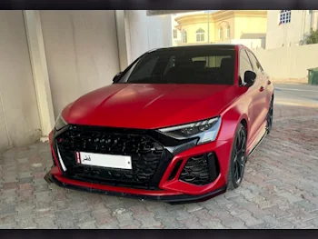  Audi  RS  3  2022  Automatic  18,000 Km  5 Cylinder  All Wheel Drive (AWD)  Sedan  Red  With Warranty