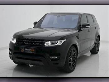 Land Rover  Range Rover  Sport HSE  2017  Automatic  176,000 Km  6 Cylinder  Four Wheel Drive (4WD)  SUV  Black