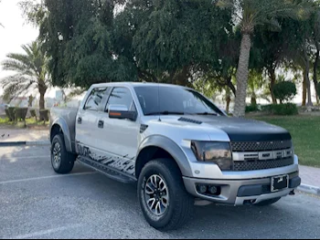 Ford  Raptor  2012  Automatic  142,000 Km  6 Cylinder  Four Wheel Drive (4WD)  Pick Up  Silver