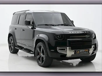 Land Rover  Defender  110 X  2023  Automatic  29,000 Km  6 Cylinder  Four Wheel Drive (4WD)  SUV  Black  With Warranty