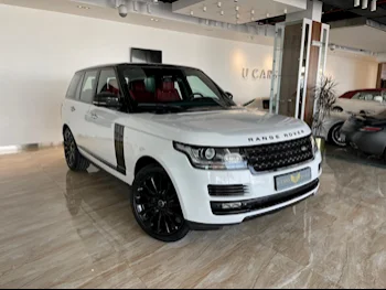 Land Rover  Range Rover  Vogue  Autobiography  2015  Automatic  119,000 Km  8 Cylinder  Four Wheel Drive (4WD)  SUV  White
